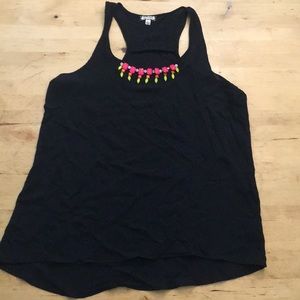 2/$15      Black top with neon embellishment